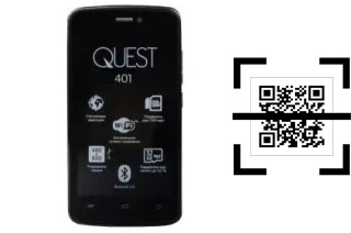 Come leggere i codici QR su un Qumo QUEST 401?