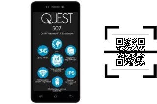 Come leggere i codici QR su un Qumo Quest 507?