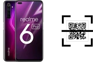 Come leggere i codici QR su un Realme 6 Pro?