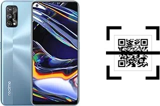 Come leggere i codici QR su un Realme 7 Pro?