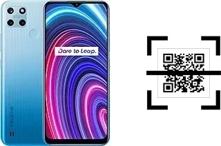 Come leggere i codici QR su un Realme C25Y?