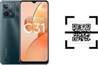 Come leggere i codici QR su un Realme C31?