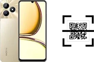 Come leggere i codici QR su un Realme C53 (India)?