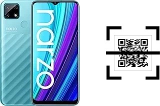 Come leggere i codici QR su un Realme Narzo 30A?