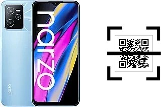 Come leggere i codici QR su un Realme Narzo 50A Prime?