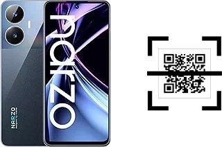 Come leggere i codici QR su un Realme narzo N55?