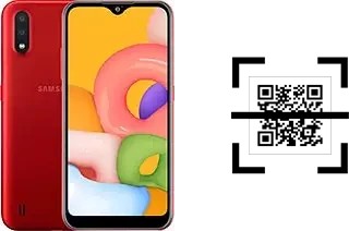 Come leggere i codici QR su un Samsung Galaxy A01?