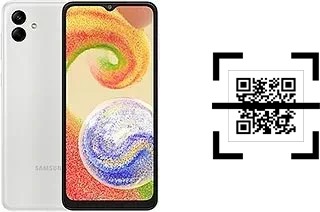 Come leggere i codici QR su un Samsung Galaxy A04?