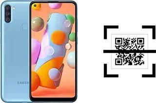 Come leggere i codici QR su un Samsung Galaxy A11?