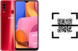 Come leggere i codici QR su un Samsung Galaxy A20s?