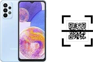 Come leggere i codici QR su un Samsung Galaxy A23?