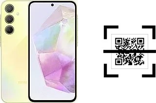 Come leggere i codici QR su un Samsung Galaxy A35?