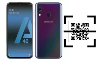 Come leggere i codici QR su un Samsung Galaxy A40s?