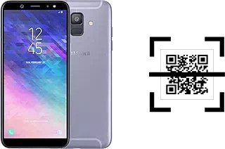 Come leggere i codici QR su un Samsung Galaxy A6 (2018)?