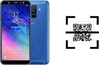 Come leggere i codici QR su un Samsung Galaxy A6+ (2018)?