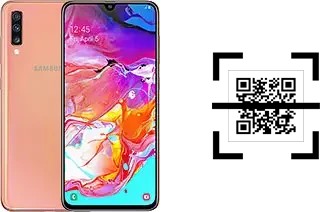 Come leggere i codici QR su un Samsung Galaxy A70?