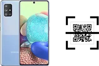 Come leggere i codici QR su un Samsung Galaxy A Quantum?