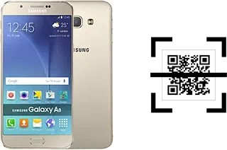 Come leggere i codici QR su un Samsung Galaxy A8?