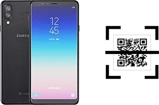 Come leggere i codici QR su un Samsung Galaxy A8 Star (A9 Star)?