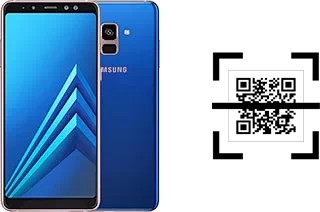 Come leggere i codici QR su un Samsung Galaxy A8+ (2018)?