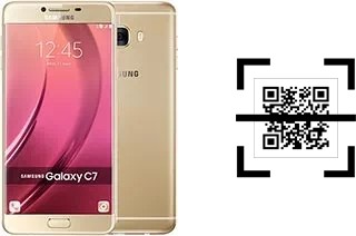 Come leggere i codici QR su un Samsung Galaxy C7?