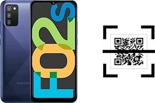 Come leggere i codici QR su un Samsung Galaxy F02s?