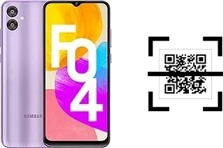 Come leggere i codici QR su un Samsung Galaxy F04?