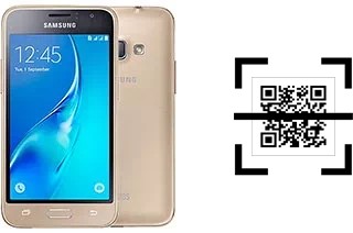 Come leggere i codici QR su un Samsung Galaxy J1 (2016)?