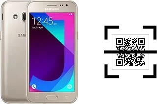 Come leggere i codici QR su un Samsung Galaxy J2 (2017)?