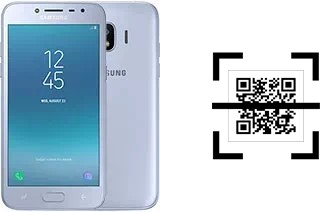 Come leggere i codici QR su un Samsung Galaxy J2 Pro (2018)?