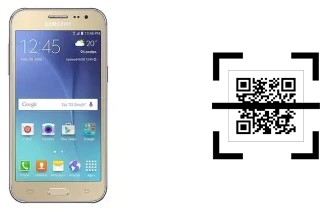 Come leggere i codici QR su un Samsung Galaxy J2 DTV?