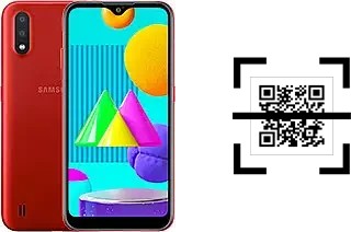 Come leggere i codici QR su un Samsung Galaxy M01?