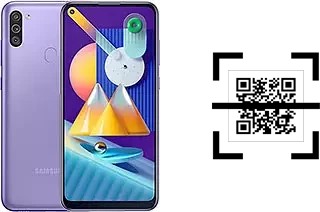 Come leggere i codici QR su un Samsung Galaxy M11?