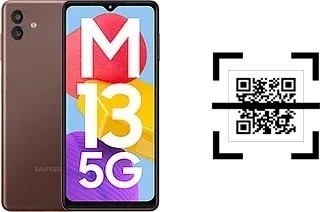 Come leggere i codici QR su un Samsung Galaxy M13 5G?