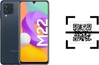 Come leggere i codici QR su un Samsung Galaxy M22?