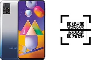 Come leggere i codici QR su un Samsung Galaxy M31s?