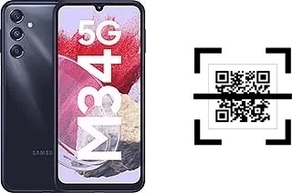 Come leggere i codici QR su un Samsung Galaxy M34 5G?