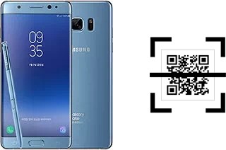 Come leggere i codici QR su un Samsung Galaxy Note FE?