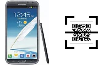 Come leggere i codici QR su un Samsung Galaxy Note II CDMA?