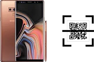 Come leggere i codici QR su un Samsung Galaxy Note9?