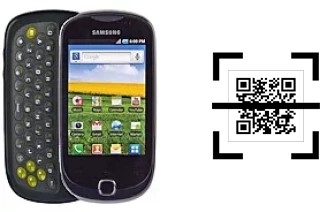 Come leggere i codici QR su un Samsung Galaxy Q T589R?