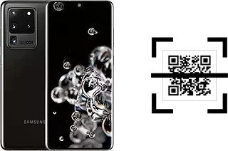 Come leggere i codici QR su un Samsung Galaxy S20 Ultra 5G?