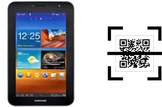 Come leggere i codici QR su un Samsung P6210 Galaxy Tab 7.0 Plus?