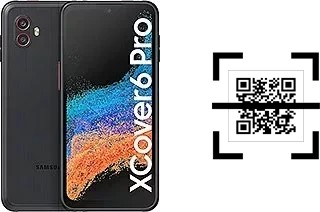 Come leggere i codici QR su un Samsung Galaxy Xcover6 Pro?