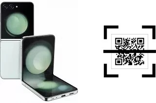 Come leggere i codici QR su un Samsung Galaxy Z Flip5?