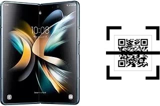 Come leggere i codici QR su un Samsung Galaxy Z Fold4?