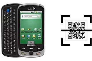 Come leggere i codici QR su un Samsung M900 Moment?