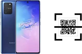 Come leggere i codici QR su un Samsung Galaxy S10 Lite?