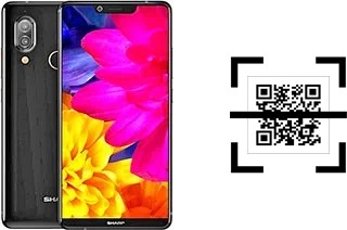 Come leggere i codici QR su un Sharp Aquos D10?