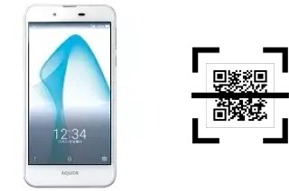 Come leggere i codici QR su un Sharp Aquos L?